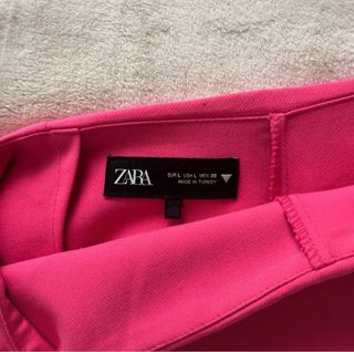 Falda short rosa fuscia Zara Talla L
