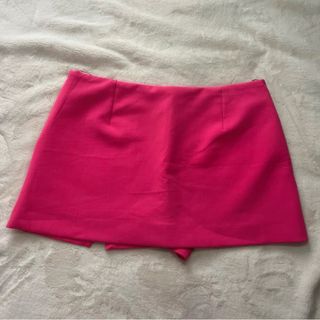 Falda short rosa fuscia Zara Talla L