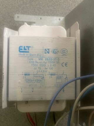 Transformador Balasto ELT 400W VSI 40/22-3T-D-P