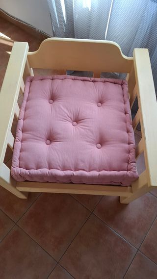 Sillón de madera amarillo Fuerteventura