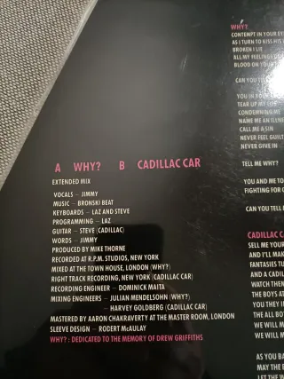 Bronski Beat - Maxi Single Vinilo 45rpm