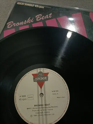 Bronski Beat - Maxi Single Vinilo 45rpm