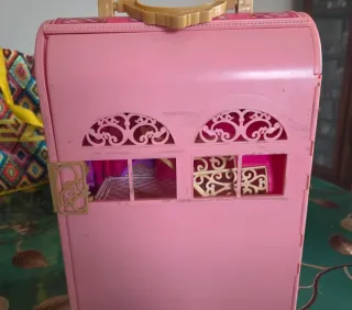 Casa Barbie vintage rosa 1998