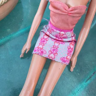 Casa Barbie vintage rosa 1998