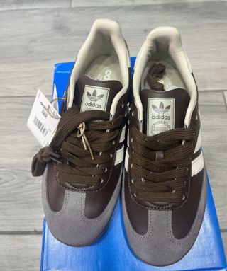 Adidas Samba Marrones y Grises