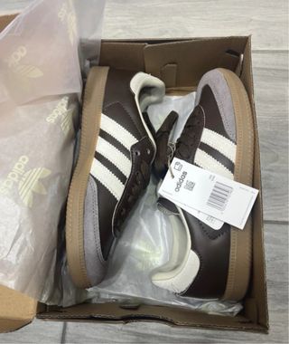 Adidas Samba Marrones y Grises