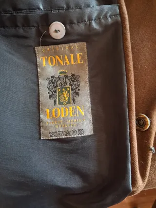 Sobretudo Tonale Loden Castanho