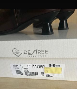 Botines Piel Marrón Mujer