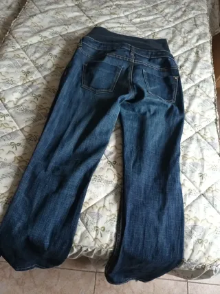 Pantaloni jeans premaman blu