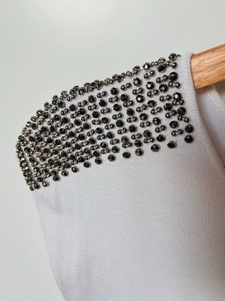 Jersey Zara con tachuelas