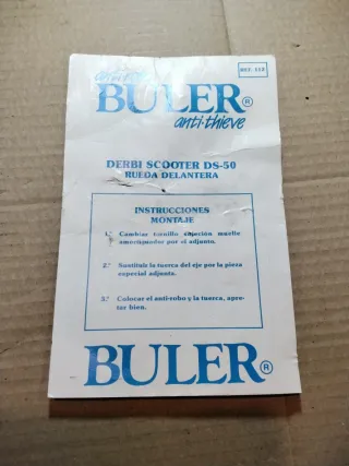 Antirrobo Buler Derbi DS 50