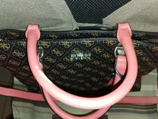 Borsetta Guess marrone e rosa