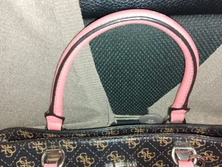 Borsetta Guess marrone e rosa