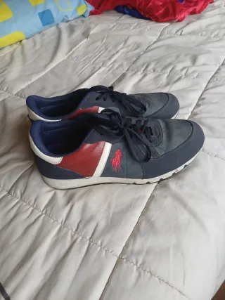 Zapatillas casuales Azul/Rojo