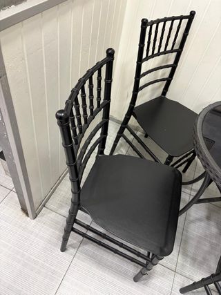 Set 3 tavoli e 6 sedie Bar