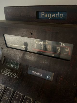 Caja Registradora Antigua National