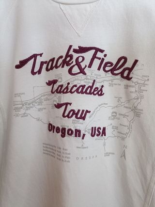 Sudadera o Jersey Nike Color Blanco y Morado M