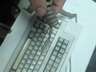 Tastiera IBM EC528724 S/N 1989 UK vintage antica