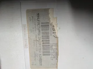 Tastiera IBM EC528724 S/N 1989 UK vintage antica