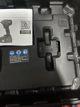 Pistola impacto parkside perfromance 20v 1