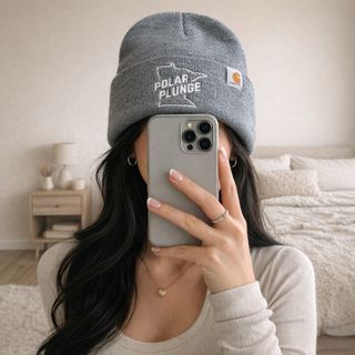 Gorro Carhartt Gris Talla Única Unisex