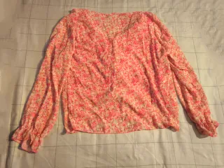 Maglia estiva floreale rosa S/M