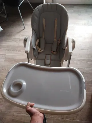 Trona Kinderkraft Gris