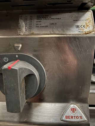 Cocina sobremesa 6 quemadores