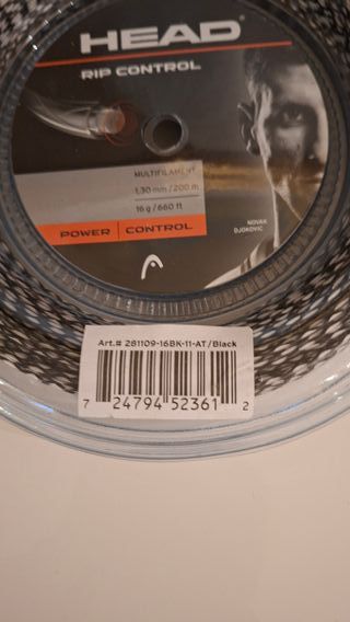 Corda Head Rip Control 17 Nero rolle