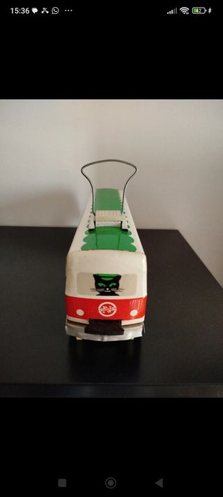 Tram Bus Latta gatti neri Vintage Anni 60/70 Norma