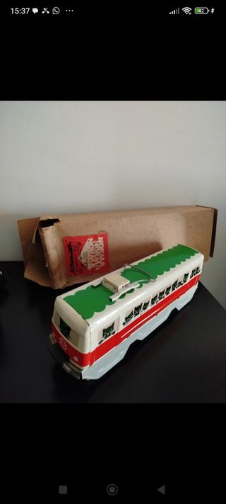 Tram Bus Latta gatti neri Vintage Anni 60/70 Norma