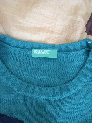 Jersey Benetton niño verde ROCK