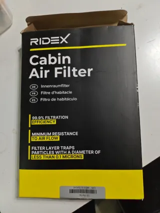 Filtro habitáculo carbón activo