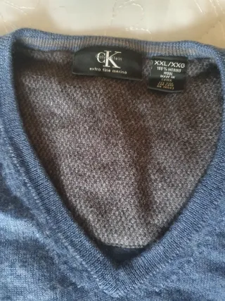 Maglione Calvin Klein XXL extra fine merino
