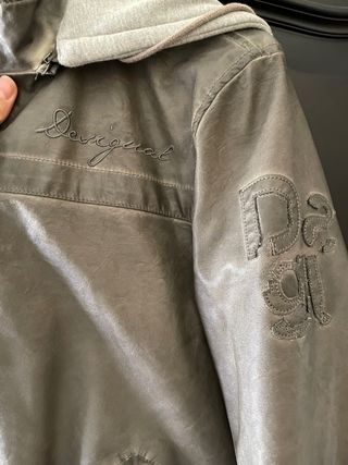 Chaqueta Desigual Polipiel Talla XXL