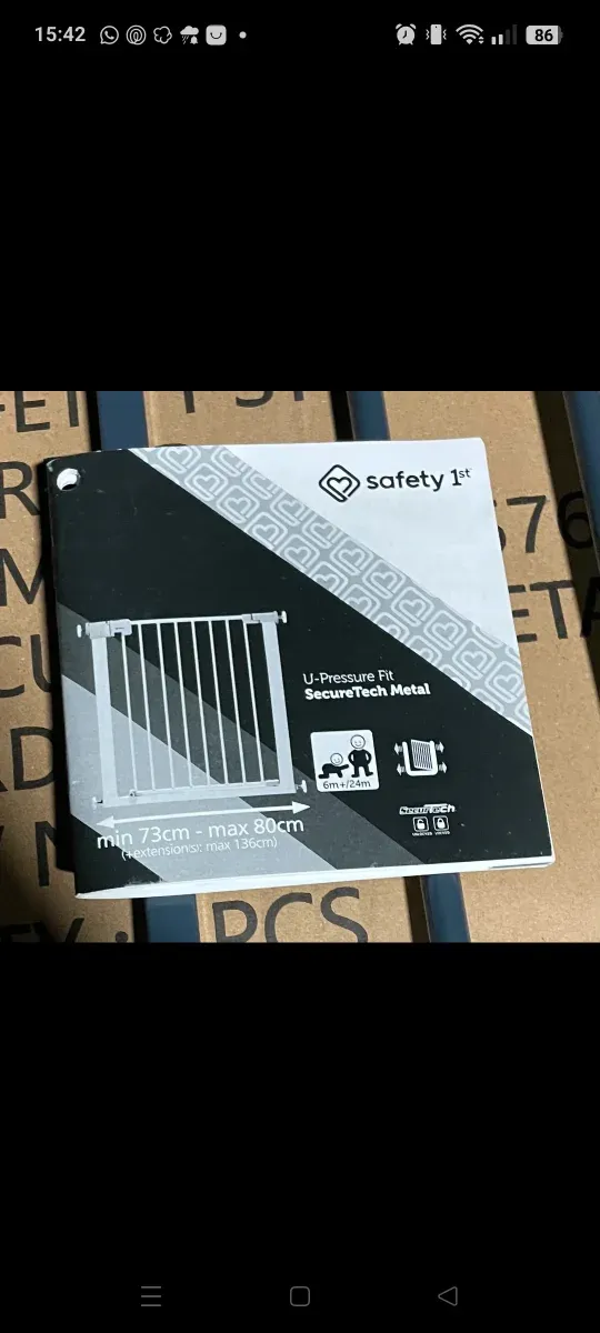 Barrera de seguridad 73-80cm