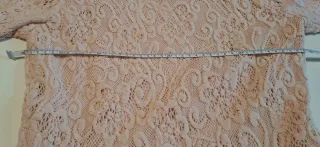 Maglietta Sisley 12 anni pizzo rosa