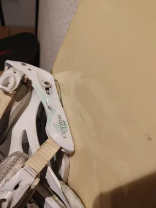 Tabla Snow Salomoncon Fijaciones Burton