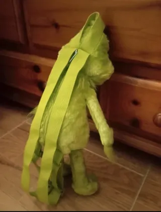 Mochila peluche Grinch (2 en 1) Exclusiva! (NUEVA)