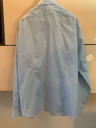 Camicia Calvin Klein Uomo Blu XXL Manica Lunga