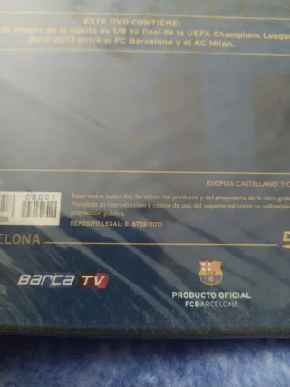 DVD La Gran Remontada Barça 4-0 Milan