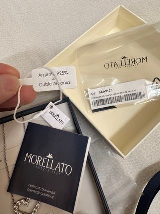 Collana Morellato Cuore Argento 925% Cubic Zirconi