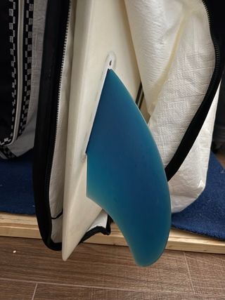 Tabla de surf Twin Fin blanca