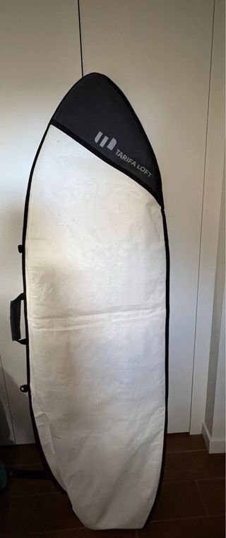 Tabla de surf Twin Fin blanca