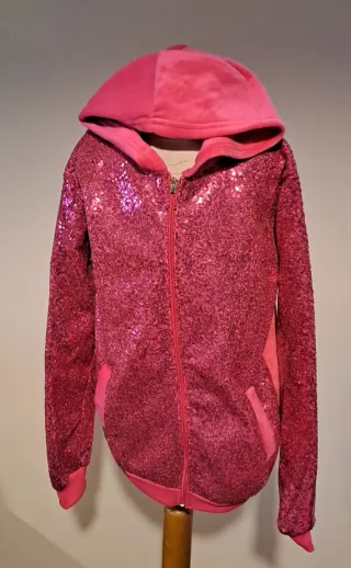 Felpa invernale ciniglia tg. 13 anni