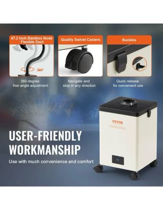 Extractor de humos de soldadura