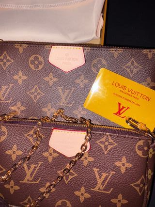 Louis Vuitton Monogram Pochette Set