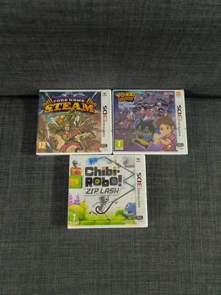 Pack 3 Videojuegos SIN ABRIR Nintendo 3DS PAL ESP