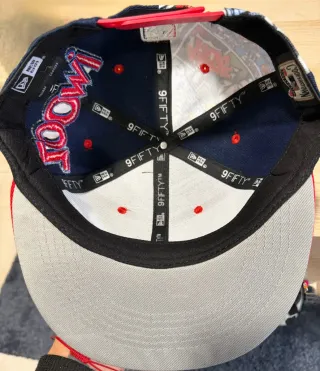 Gorra New Era MLB Béisbol Roja y Azul