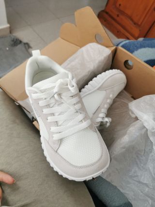 Zapatos Barefoot Blancos